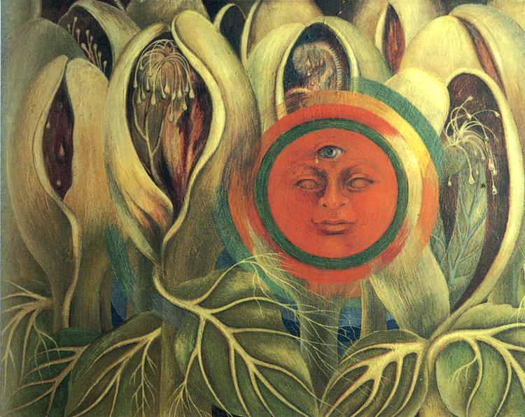 El Sol y la Vida Sun and Life Frida Kahlo 1947